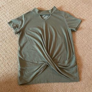Target green cross T-shirt